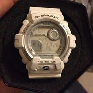 White g shock