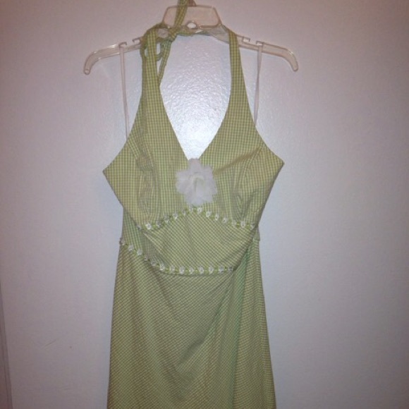 Halter top summer dress