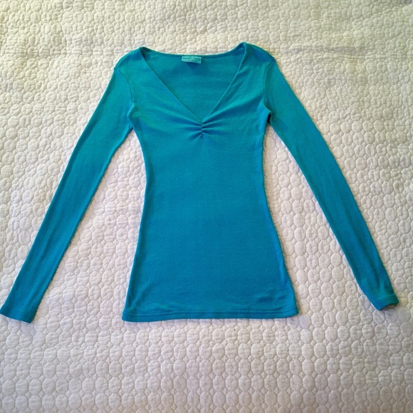 Gorgeous Michael Stars Blue Shimmer Top!! - Picture 3 of 4