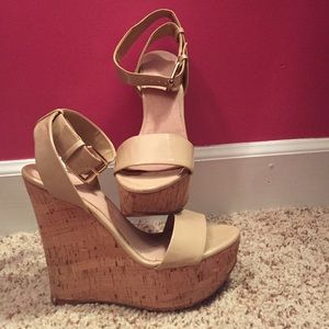 Aldo Nude Wedges