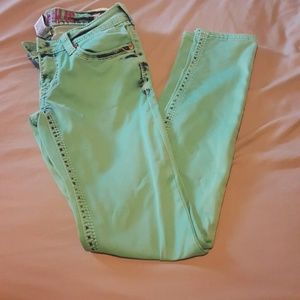 Hydraulic skinny jeans