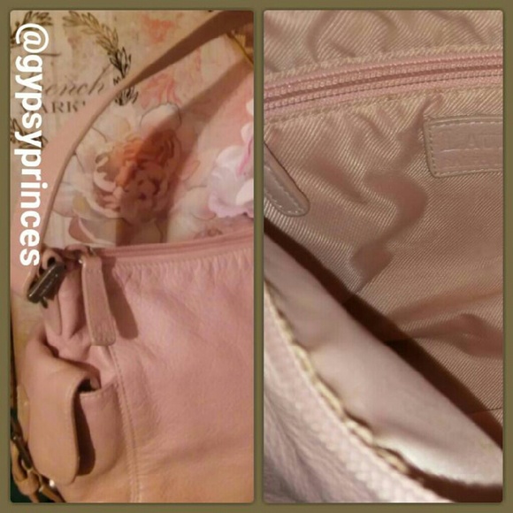 Rose Quartz Leather Ralph Lauren Baguette - Picture 3 of 3