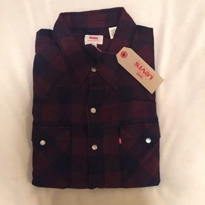 NWT Levis flannel