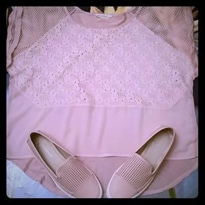 Haute society top/calvin klein sz 6.5 shoes