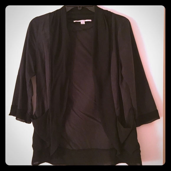 Lauren Conrad Black 3/4 length Blazer