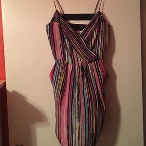Silk multi colored Charlie Jade dress