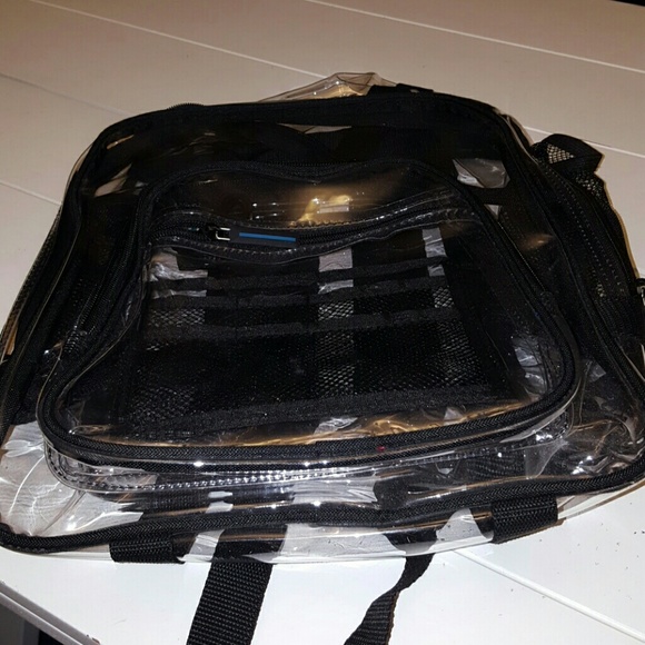 Clear back pack