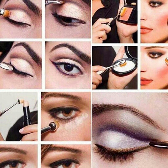 Day Dreams 10 Piece Oval Makeup Brushes - Picture 3 of 3