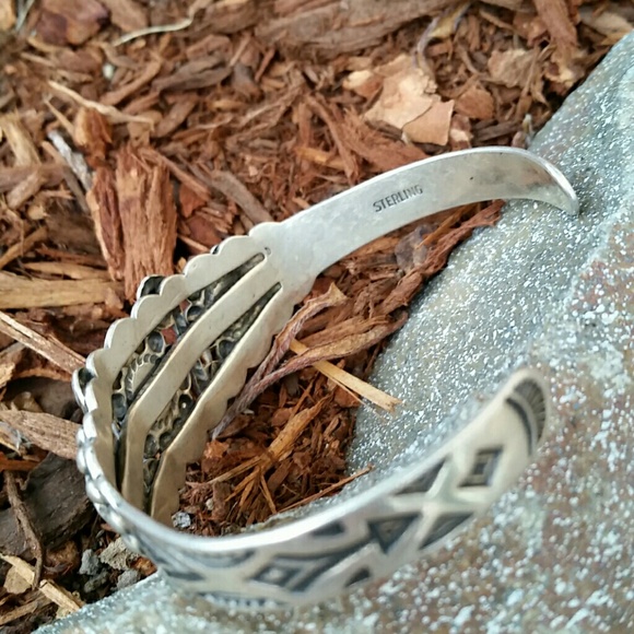 Additional pictures turquoise sterling silver - Picture 3 of 4