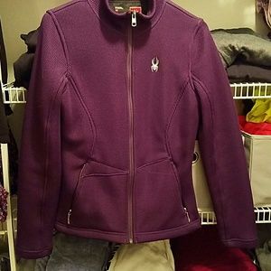 Spyder zip up jacket