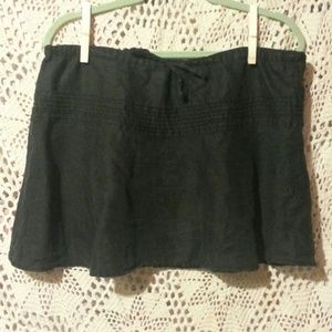 Linen Mini Skirt