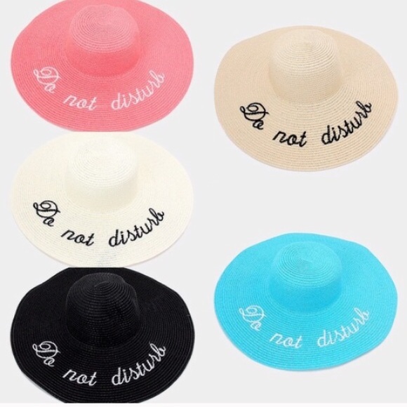 Do not disturb beach hat - Picture 2 of 2
