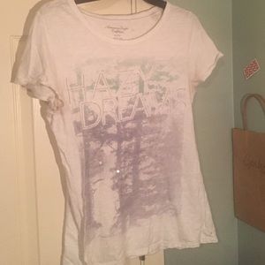 American eagle sparkly top