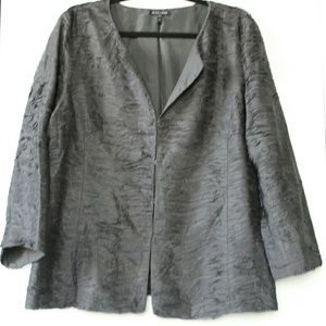 Eileen Fisher Rippled Bindu Silk jacket