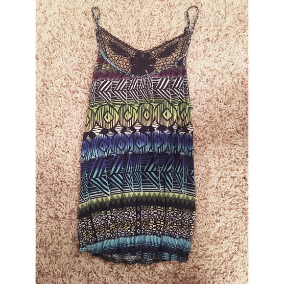 Knit Patterned Tank Top
