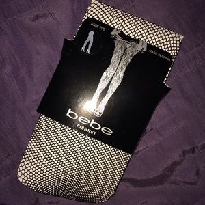 Bebe fishnet tights