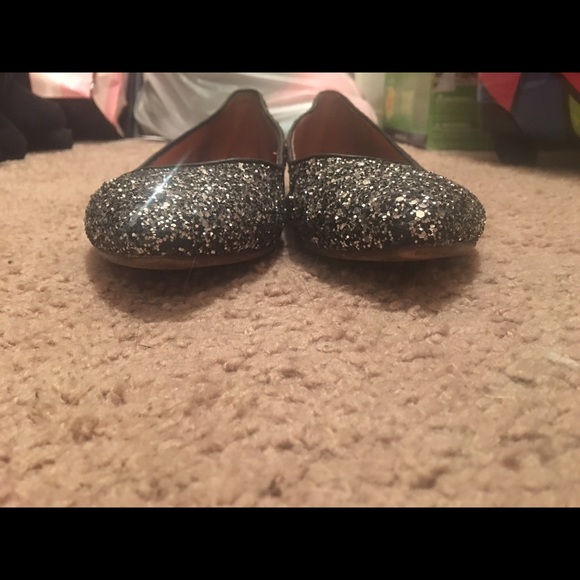 Sparkly flats size 8.5 - Picture 2 of 4