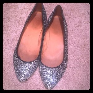 Sparkly flats size 8.5