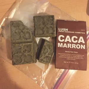 *ON HOLD Lush - henna hair color in Caca Marron