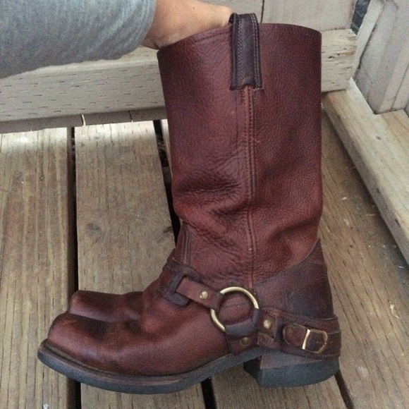 Frye boots brown leather