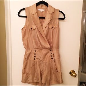 Coreylynncalter silk romper / jumpsuit