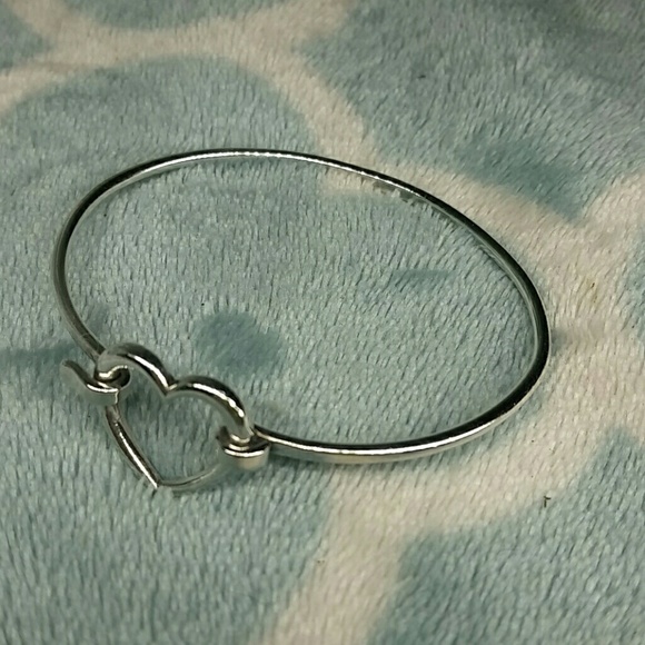 James Avery heart hook-on bracelet