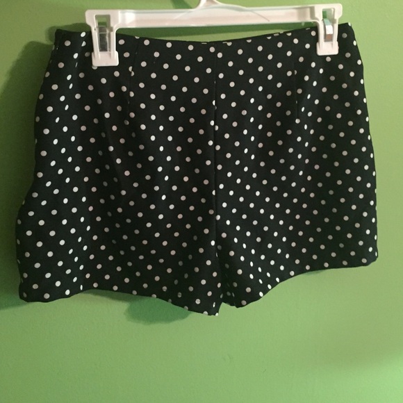 Forever 21 high waisted polka dot shorts!