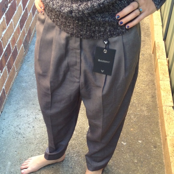 Saxony "Fighter" Pants, pleated - Picture 2 of 3