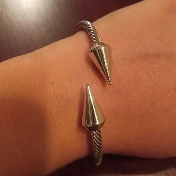 Anarchy Street Spike Bangle Bracelet - Picture 2 of 3