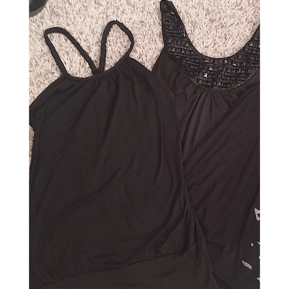 Black Tank Tops