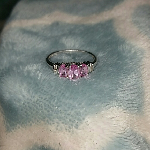 Pink Tourmaline ring