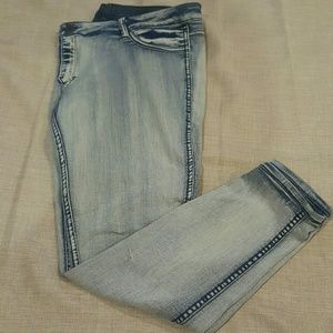 Flipside reversible skinny jeans