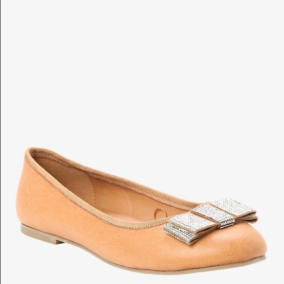 Torrid Rhinestone Bow Flats