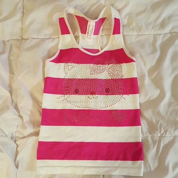 Hello Kitty Striped Shirt