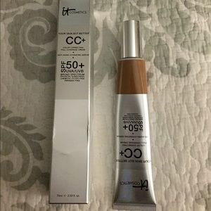 IT Cosmetics CC+ SPF cream in the color- Rich IT Cosmetics CC+ SPF cream in the color- Rich