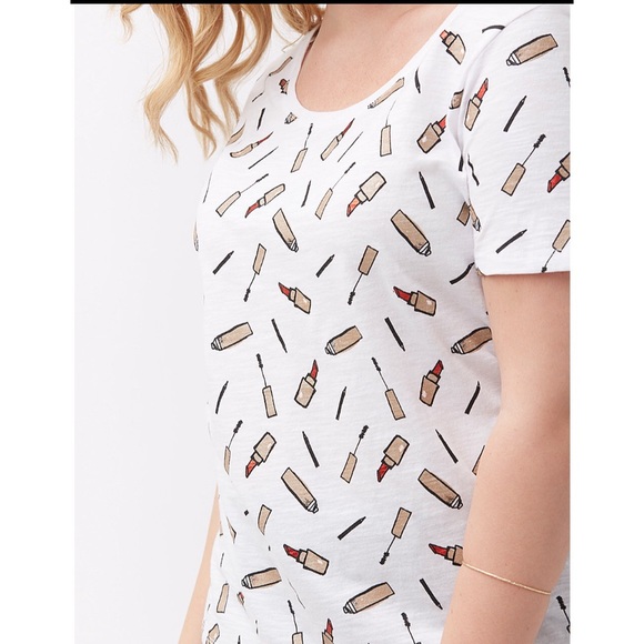 Lane Bryant Tops - 💄Makeup Print Tee💄Size 26/28
