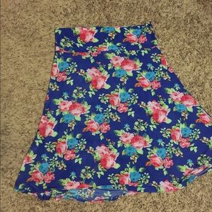 Lularoe xl azure skirt