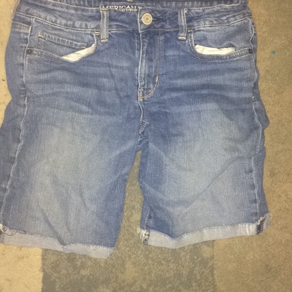Cropped shorts