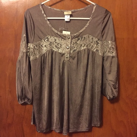 NWT Buckle Blouse