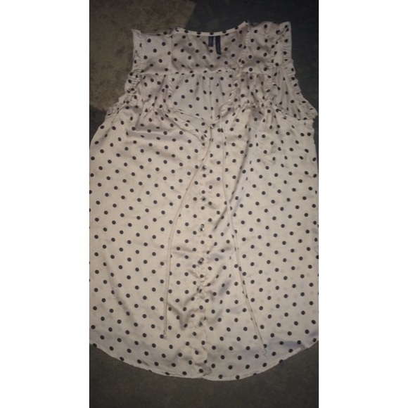 Maurice's Polk a dot blouse