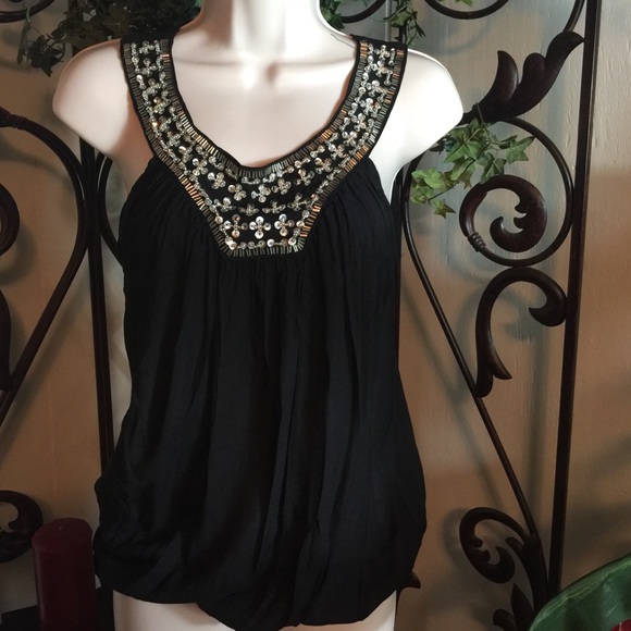 Solaris beaded blouse