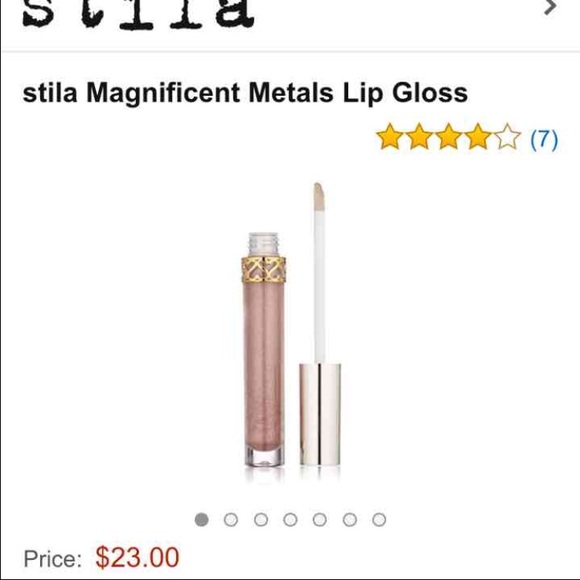 NEW Stila Magnificent Metals Lip Gloss