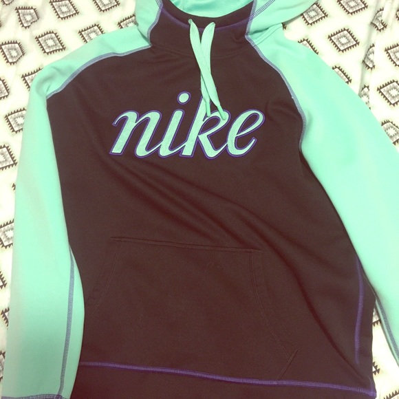 Mint green Nike hoodie