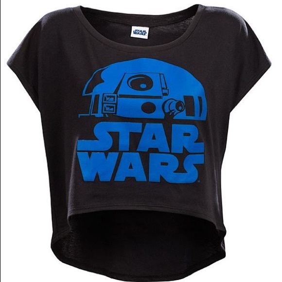 OFFICIAL STAR WARS Hi-lo Crop Top