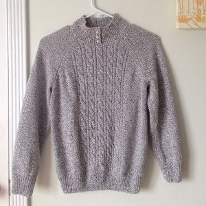 Cable knit sweater