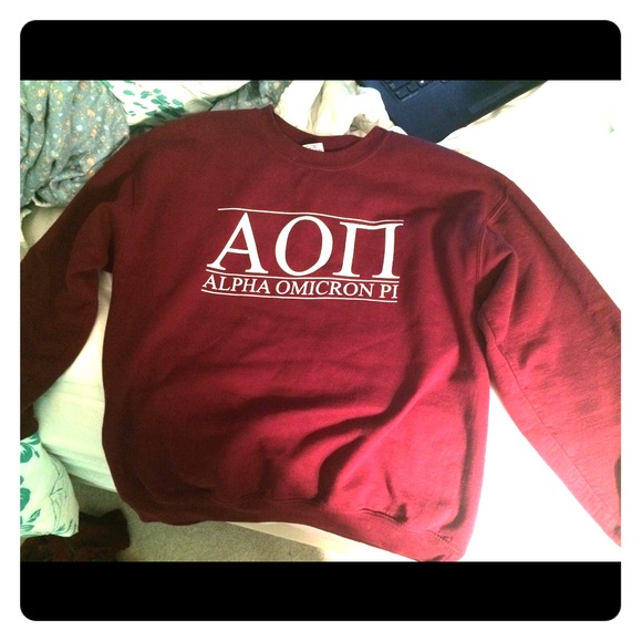 AOII Sorority Crew Sweatshirt