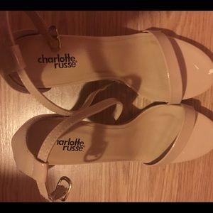 ‼️ Sold on Ⓜ️ercari  ‼️ Beige heel sandals