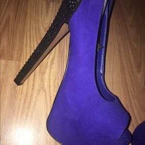 Bakers blue platforms