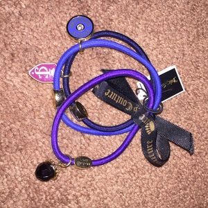 NWT 3x Juicy Couture Charm Bracelets
