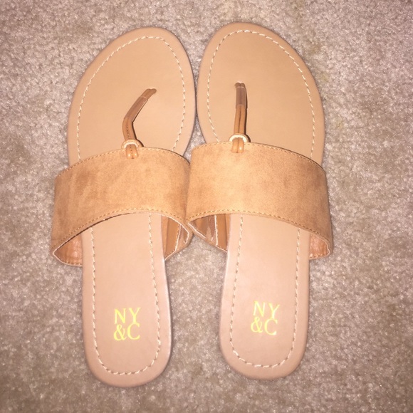 New York and Company flip flops